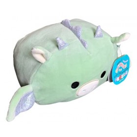 Squishmallow Peluche officielle Kellytoy Drew The Dragon empilable 20,3 cm