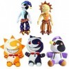 A/X FNAF Sundrop Plush Toys Security Breach Sunrise Moondrop Boss Goat Anime Game Doll Peluches Pulpos Plush Toy Demon Slayer