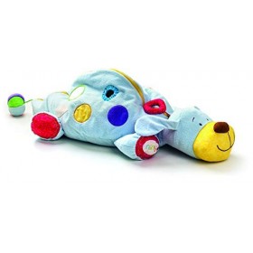 Woody 20059 Set de chien en peluche avec balle de bain Plus avec effets sonores