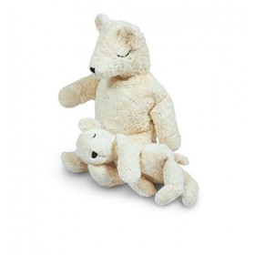 SENGER Tierpuppen Doudou ours polaire grand format