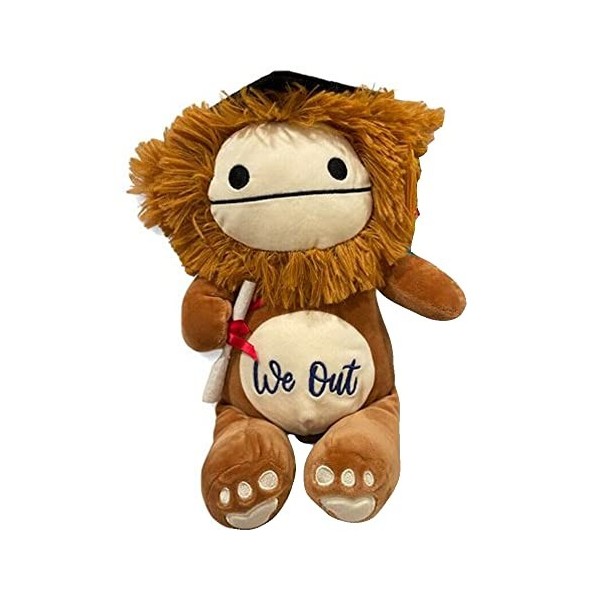 Squishmallow Kellytoy - Lot de 20,3 cm - Peluche c liner - Benny Bigfoot remise de dipl me , 20,3 cm