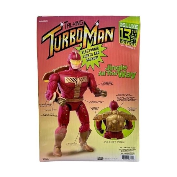 Funko Action Figure: Jingle All The Way - Turbo Man - Jouet à Collectionner - Idée de Cadeau - Produits Officiels - pour Les 