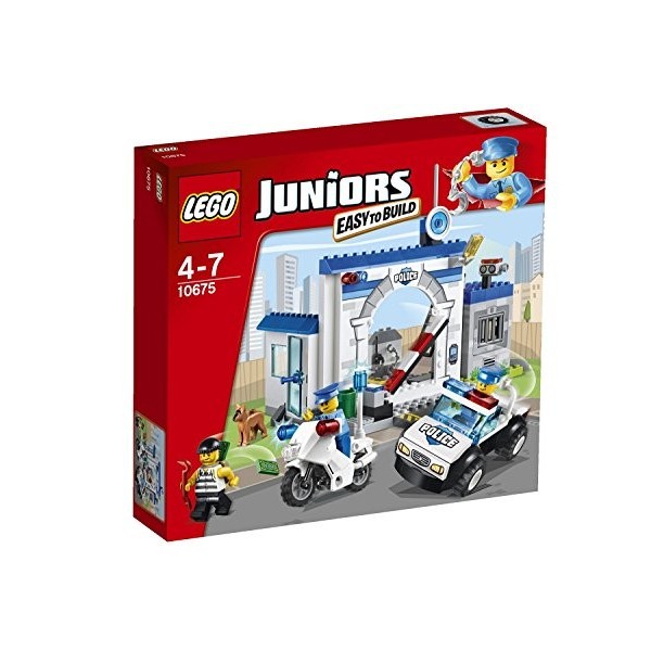 Lego Juniors - 10675 - Jeu De Construction - Ma Première Caserne De Police