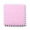 Dalles De Tapis Imbriquées 40 Pièces, Tapis De Sol en Mousse Puzzle en Peluche, Tapis Déquipement dexercice, Salle De Jeux,