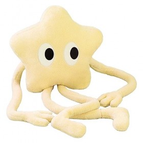 Tyenaza Oreiller Doux en Forme Détoile, Coussin en Peluche, Coussin Décoratif, Peluche Mignonne, Poupée, Jouet, Cadeau pour 