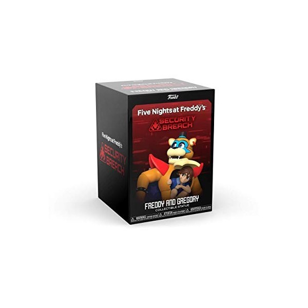 Funko 12" Statue: Five Nights at Freddys - Freddy and Gregory 55414 Cranberry
