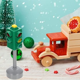 TOYANDONA Mini lampe de signalisation - Jouet de signalisation de route - Jouet - Mini panneau de signalisation - Jouet pour 