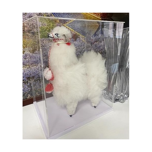 Vitrine Acrylique Transparent Boîte De Rangement Anti-poussière For Jouets En Peluche/figurines Daction Grands Organisateurs