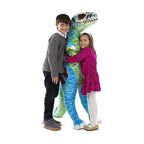 Melissa & Doug- Peluche géante T-Rex, 18266