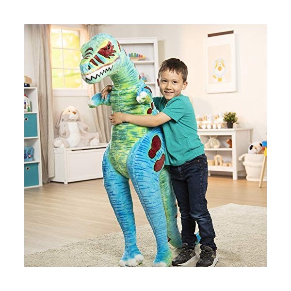 Melissa & Doug- Peluche géante T-Rex, 18266