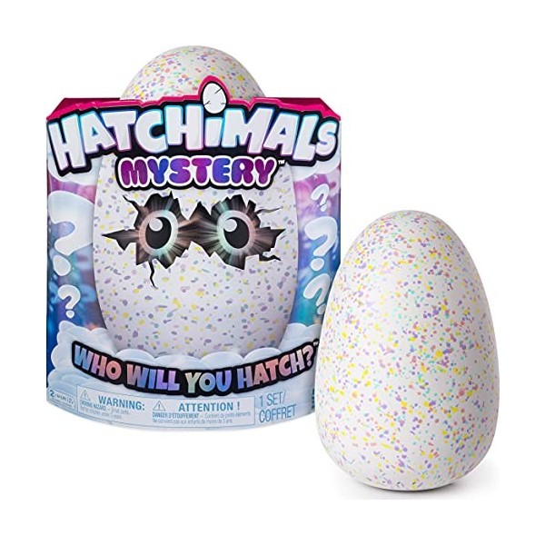 Hatchimals – Mystery – Œuf et Peluche Interactive Surprise Modèle Aléatoire 