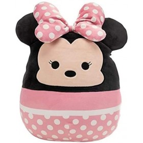 Squishmallow Minnie Mouse Oreiller en peluche super doux 25 cm