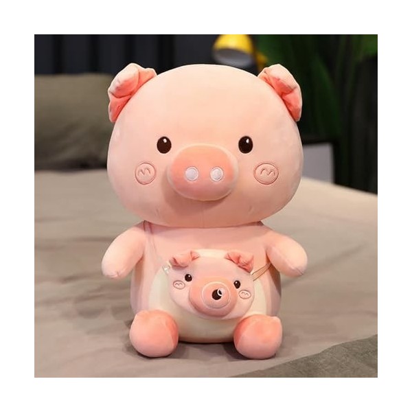 SaruEL Mignon Bubble Pig Oreiller Poupée Oreiller Enfants Amis Cadeau D’Anniversaire Cadeau De Noël 50cm 1