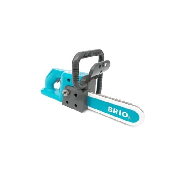 BRIO Builder 34602 – Tronçonneuse – Jeu de rôle et de Construction pour Enfants à partir de 3 Ans