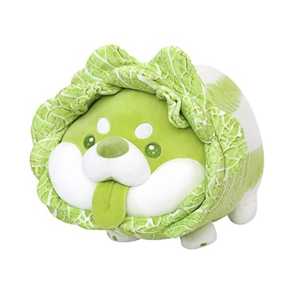 Générique 10 Pcs Chien Chou en Peluche - Jouets pour légumes Mignons - Chiens de Bande dessinée poupée Mignon Chou Chien en P