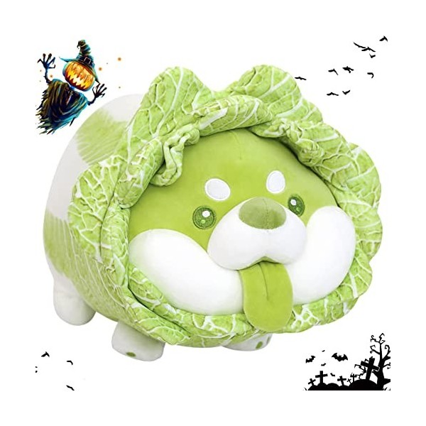 Générique 10 Pcs Chien Chou en Peluche - Jouets pour légumes Mignons - Chiens de Bande dessinée poupée Mignon Chou Chien en P