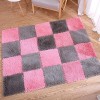 Tapis De Sol en Mousse Puzzle 36 Pièces, Dalles De Moquette Imbriquées en Peluche, Tapis épissé, Protection De Sol, 12 X 12 X