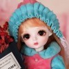 SFPY Mini Doll BJD 1/6 Filles Ball Jointed SD Doll Résine Jouets Comprendre Peluche Ensemble de Vêtements + Cheveux Longs + C