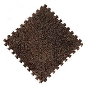 ÉPissure Tapis Rampants Surface En Peluche Doux Tapis Mousse Enfant Poilu Tapis Mousse 60x60cm Tapis de Jeu Tapis de Puzzle E