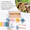 FGen Jouet en Bois Caisse a Outil Enfant, Jouets éducatifs pour Enfants, Montessori en Bricolage Enfant DIY Jeux de Construct