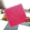 Tapis de Sol en Mousse de Puzzle en Peluche pour la décoration de la Salle de Jeux à la Maison - Dalles de Moquette carrées é