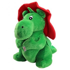 Sweety Toys 8100 Dragon XXL Giant Grisù Mascotte Service dincendie en Peluche 90 cm