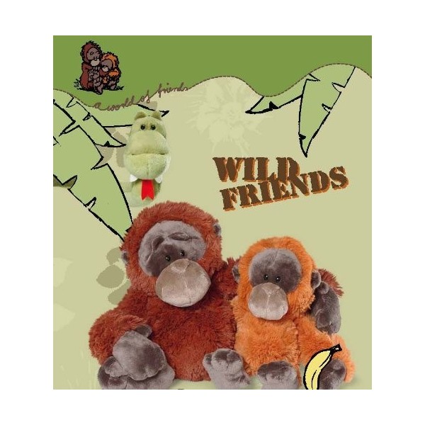 NICI - NJP96695 - Peluche - Orang Outan - 35 cm