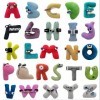 Jouet en peluche Alphabet Lore | 7,8 in Poupée oreiller Alphabet Lore | Doux Alphabet Lore Poupées en Peluche Lettre Éducativ