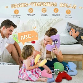 xinwanhong 26pcs Alphabet Lore en Peluche, 26 Jouets en Peluche de Alphabet Lore, 7.8in Fun Peluche Oreiller en Peluche Convi