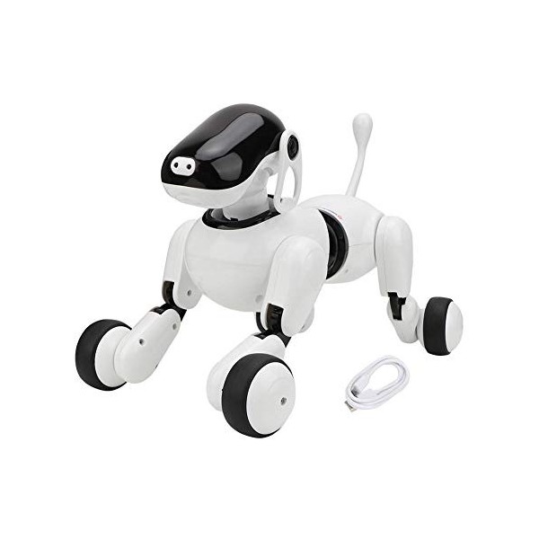 Zerodis Chien Robot Jouet Educatif Robot Interactif Jouet dÉveil Électronique Tactile Smart Pet Danse Robot Jouet Voix Cadea