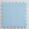 Tapis De Sol en Mousse Puzzle en Peluche, Dalles De Moquette Imbriquées,12X12 Pouces Tapis, Tapis De Jeu, Protection De Sol, 