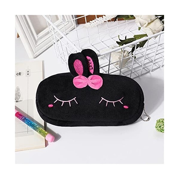 1 pièces Kawaii Dessin animé Animaux en Peluche Pochette Porte-Crayon Sac Porte-clés Porte-Monnaie Portefeuille étui Pochette