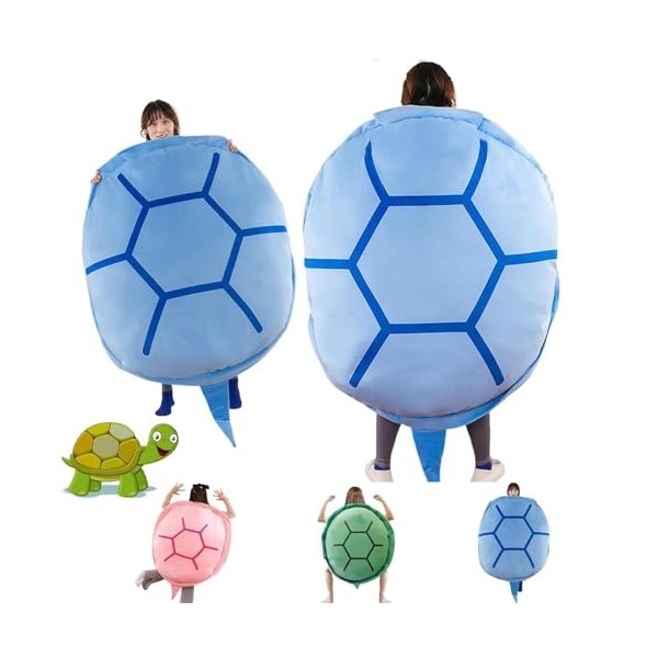 Peluche Carapace Tortue,Cuddles Turtle Pillow Turtle Power Shell,Costume Drôle De Carapace De Tortue,Oreiller De Tortue Géant