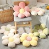 35-53 cm Belle fleur colorée oreiller jouet peluche plante dessin animé peluche chaise coussin canapé enfants amoureux cadeau