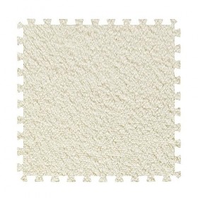 24x24 Pouces Puzzle Multifonctionnel Carreaux De Tapis Interverrouillage,Sol en Mousse De Peluche Douce,Facile À Nettoyer,Tap