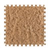 Tapis De Sol En Mousse De Puzzle En Peluche De 50 Pièces, Carreaux à Emboîtement Doux, Tapis Moelleux De 30x30CM Cm, Tapis An