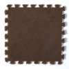 50pcs Carreaux De Moquette Carrés Imbriqués Tapis De Sol De Jeu en Mousse en Peluche Douce 12x12x0,4 Pouces Tapis De Puzzle A