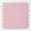 50pcs Carreaux De Moquette Carrés Imbriqués Tapis De Sol De Jeu en Mousse en Peluche Douce 12x12x0,4 Pouces Tapis De Puzzle A