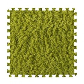 Lot de 50 Tapis en Mousse pour Tapis De Famille, Tapis Moelleux en Peluche, Carreaux De Sol Imbriqués, Tapis De Jeu, Puzzle p
