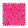 Tapis De Sol en Mousse De Puzzle en Peluche Emboîtable De 50 Pièces, Tapis Carré Antidérapant Moelleux épaissi, Carreaux De M