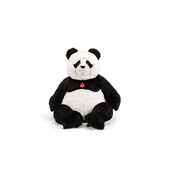 Trudi Sevi- Peluche Panda Kevin, 26518, Marron, 80 cm