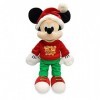 Disney Store Exclusive 2020 Mickey and Minnie Mouse Holiday Plush Toys Set, Medium 17"