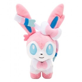 Pokémon Centre Japon Original 15,2 cm Nymphali en Peluche en Peluche Discontinued par Le Fabricant 