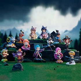 POP MART League of Legends Classic Characters Series-12PC Populaires Figurines Aléatoires Figurines d’Action Figurines de Jou