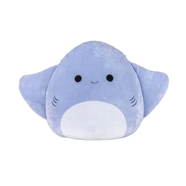 Squishmallow Kellytoy – Peluche officielle Sea Life Squad – Animal en peluche souple King The Stingray, 30,5 cm 