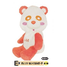 Banpresto Ichibankuji AAA E-Panda 2nd E Orange Pouch Takahiro Nishijima Peluche douce