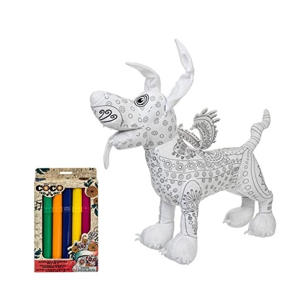 Disney Dante Coloring Plush with Marker Set Coco