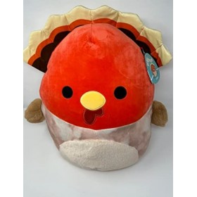 Squishmallow Peluche officielle Kellytoy Halloween Squishy en peluche douce GAVI la Turquie, 40,6 cm 