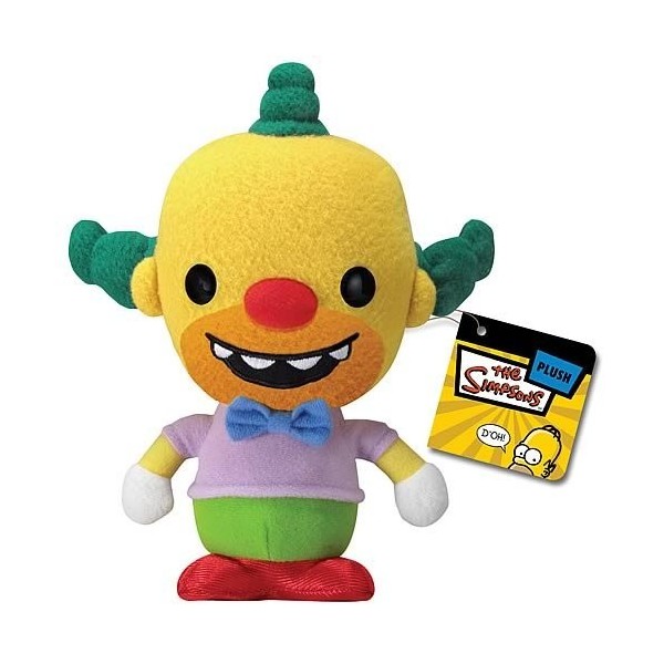 PLUSHIES! TELEVISION THE SIMPSONS KRUSTY 7-INCH PLUSH DOLL -