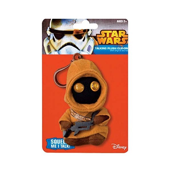 Star Wars - Peluche parlante et lumineuse de Jawa 10cm 